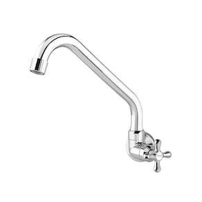 Torneira de Parede Bica Longa para Cozinha Cromada Maruja - Viqua