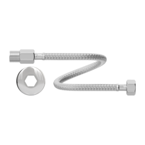 Engate Flexivel Trancado Inox 30CM M X F - Censi