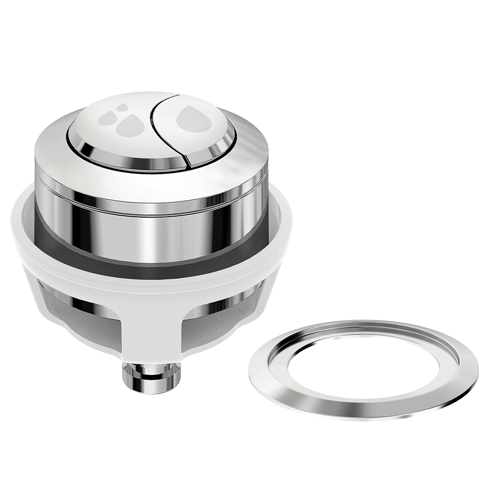 Botao Acionador para Mecanismo de Caixa Acoplada Dual Flush - Censi