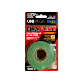 Fita Dupla Face Fixa Forte Extreme 19MM X 2M - Unipega