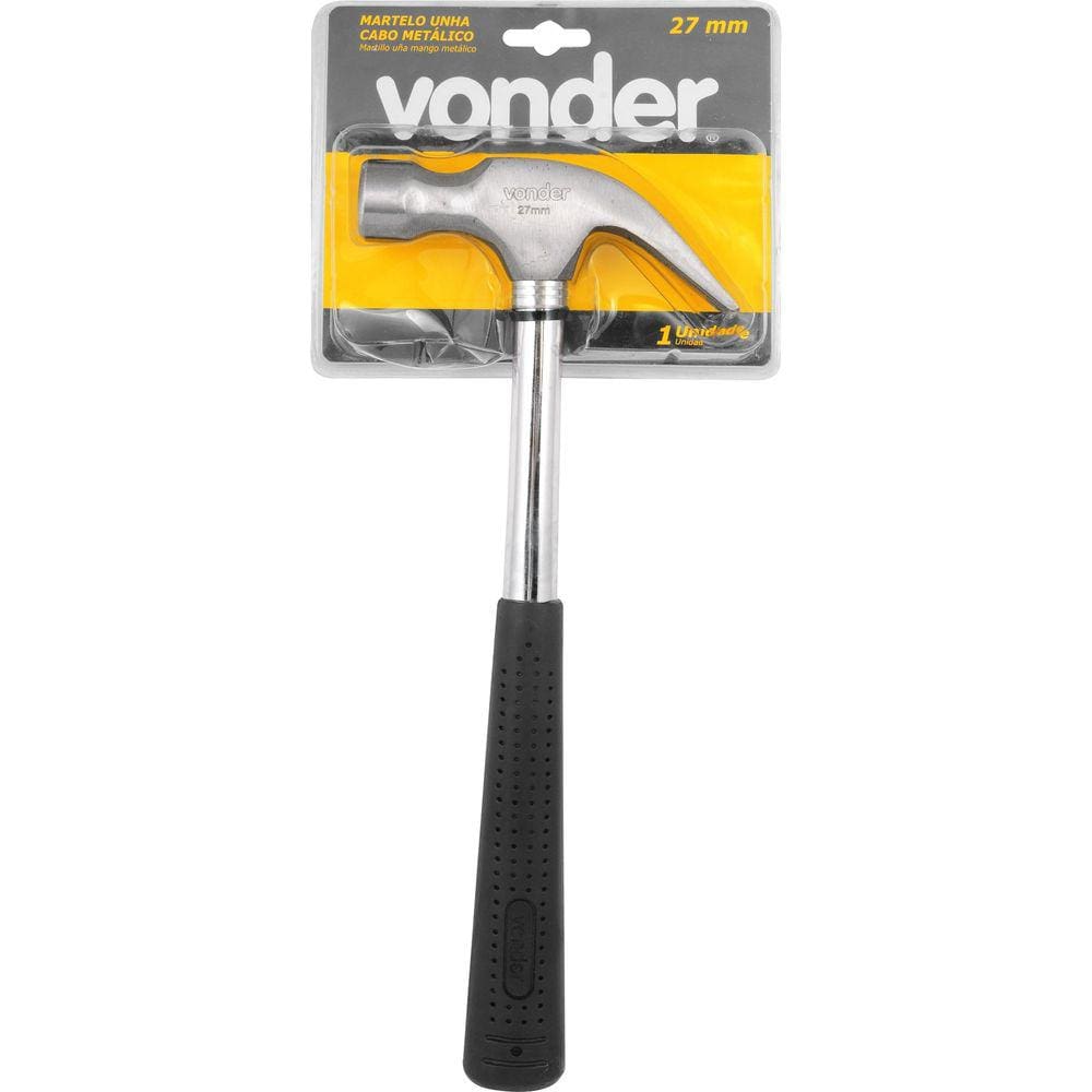 Martelo de Unha 27MM c/Cabo Metalico - Vonder