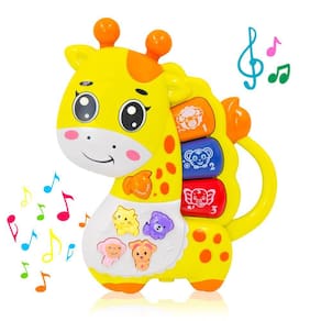 Teclado Piano Musical Bebê - Brinquedo - Som Girafa