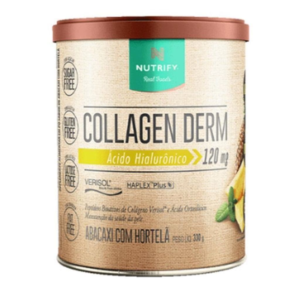 Kit 2X: Collagen Derm Abacaxi Com Hortelã Nutrify 330G