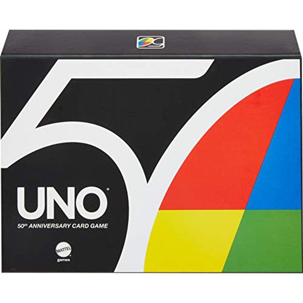 Jogo de cartas premium UNO Matching: 50º aniversário. Edição