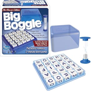 BIG BOGGLE, Edição Clássica - jogo de palavras vencedor com tabuleiro maior!