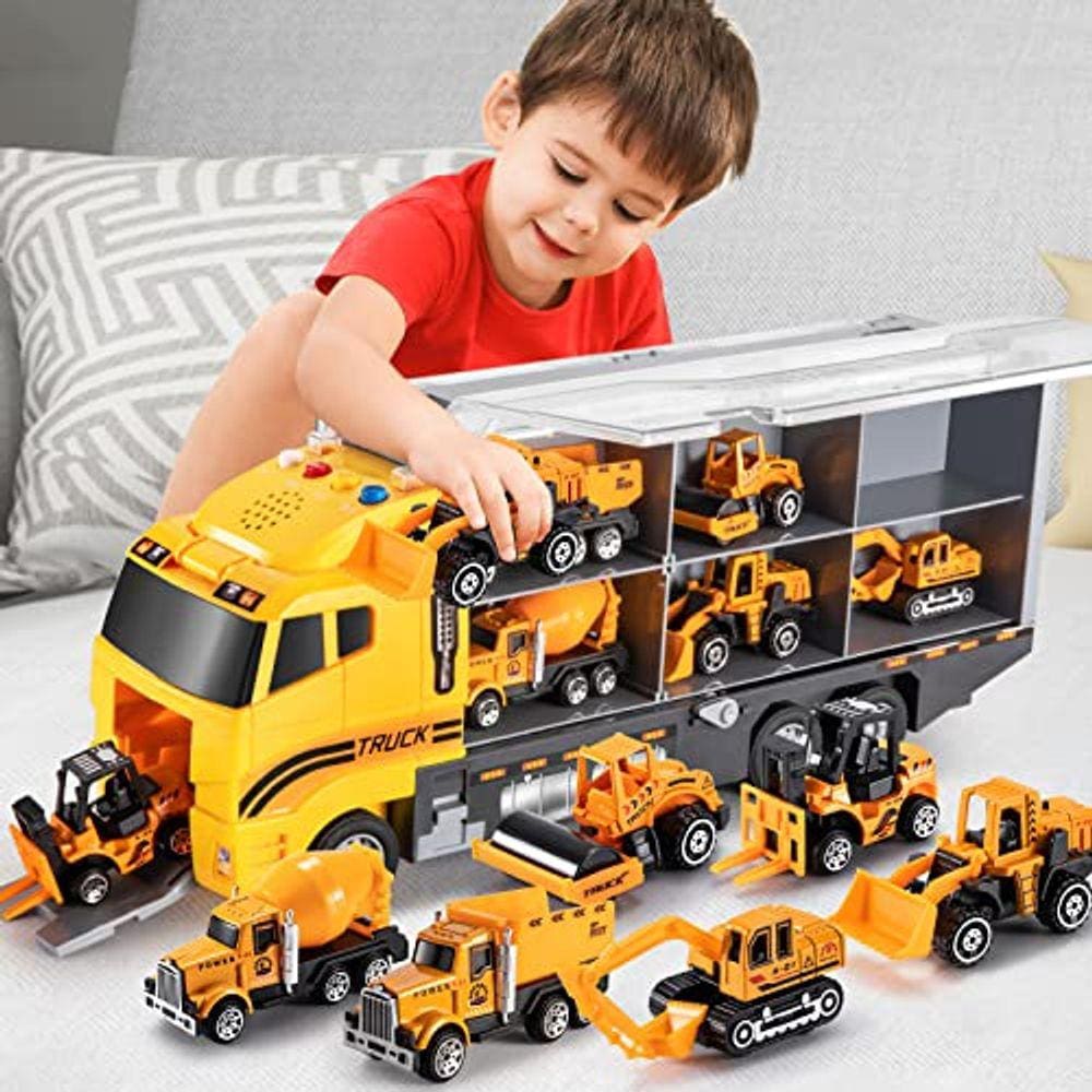 Conjunto de carro infantil com tapete de brincar