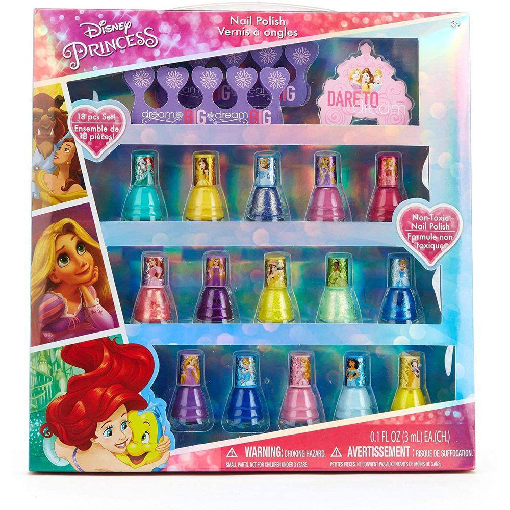 Conjunto de esmaltes Disney Princess