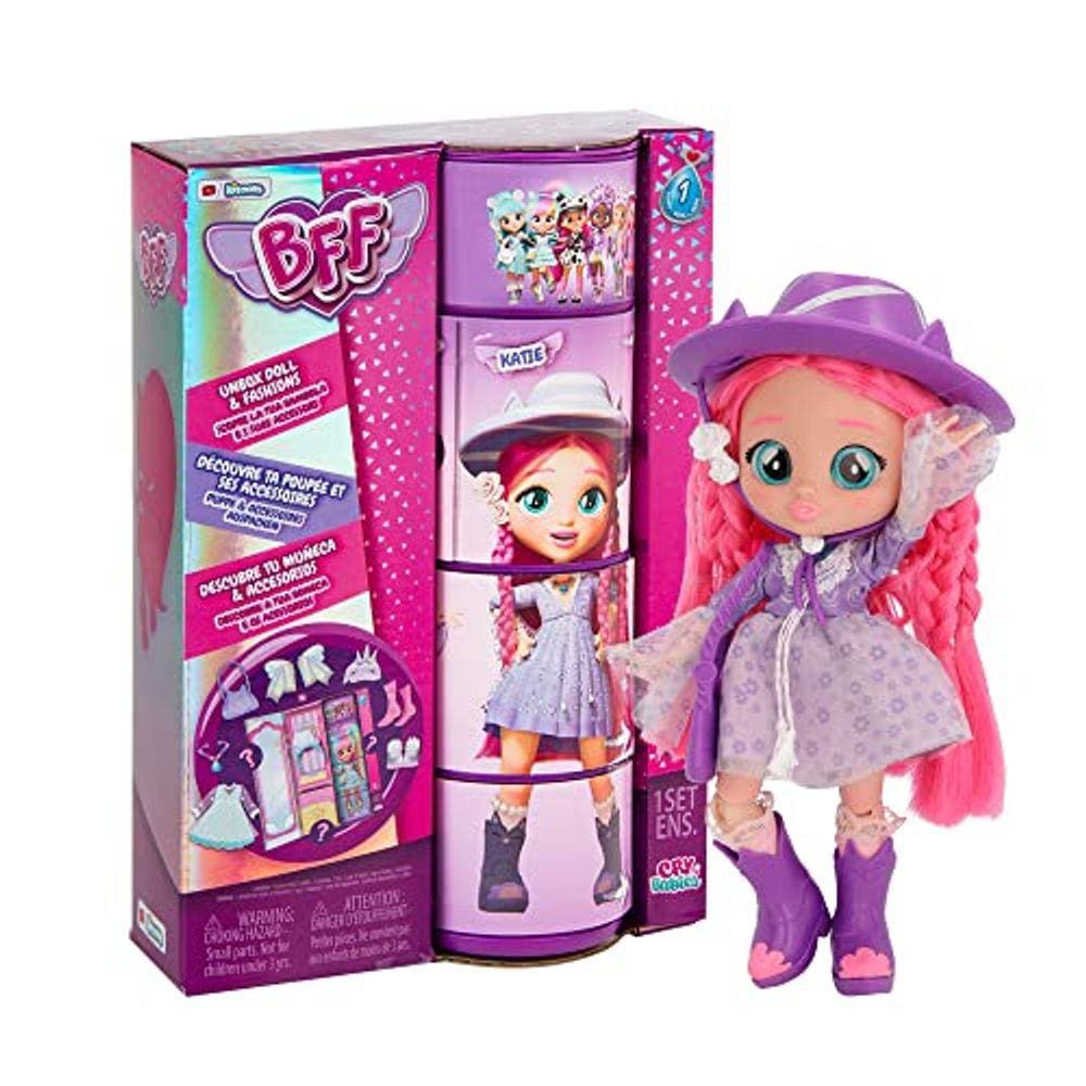 Boneca Cry Babies Katie com surpresas