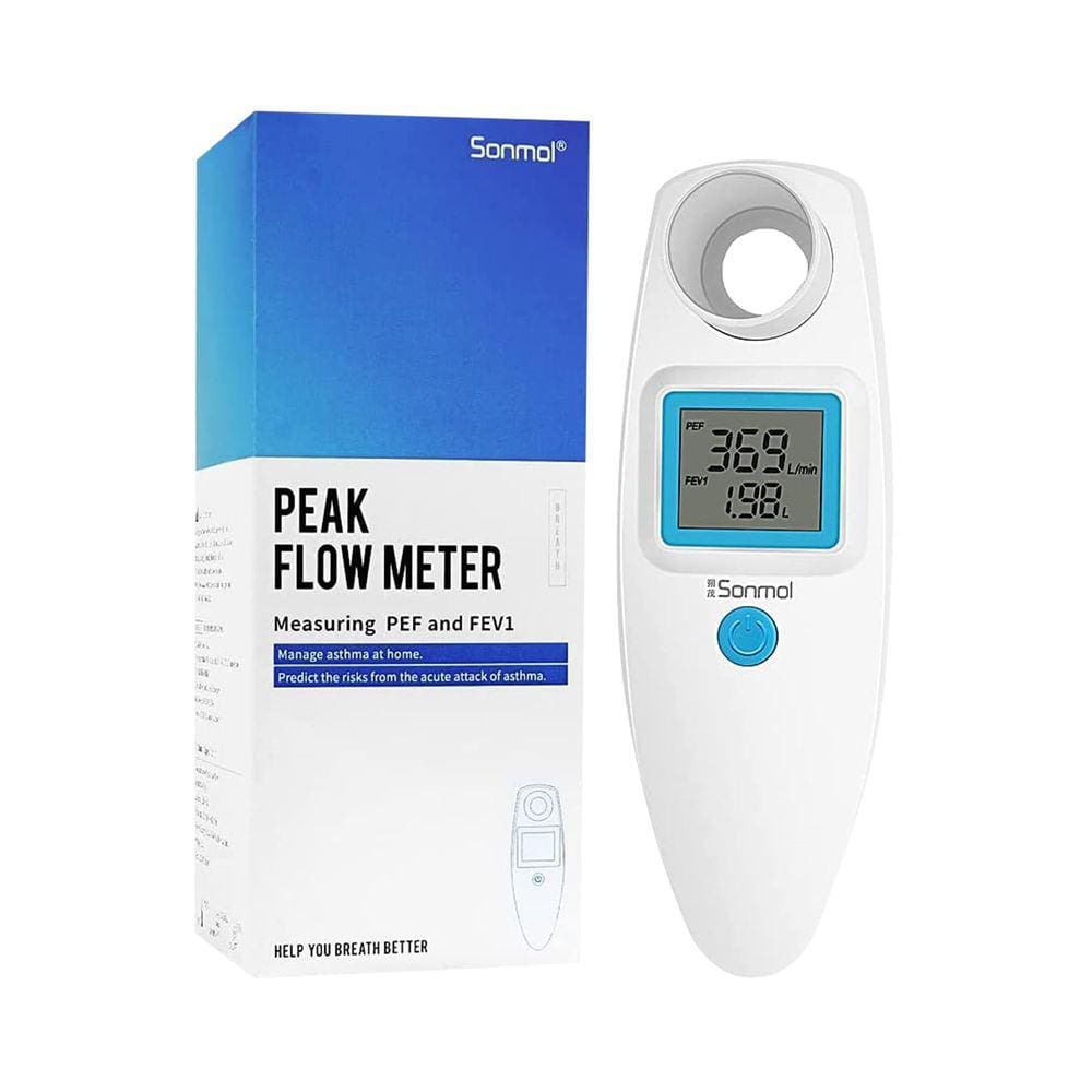 Medidor de pico de fluxo digital Sonmol SMPF-1 para asma e D