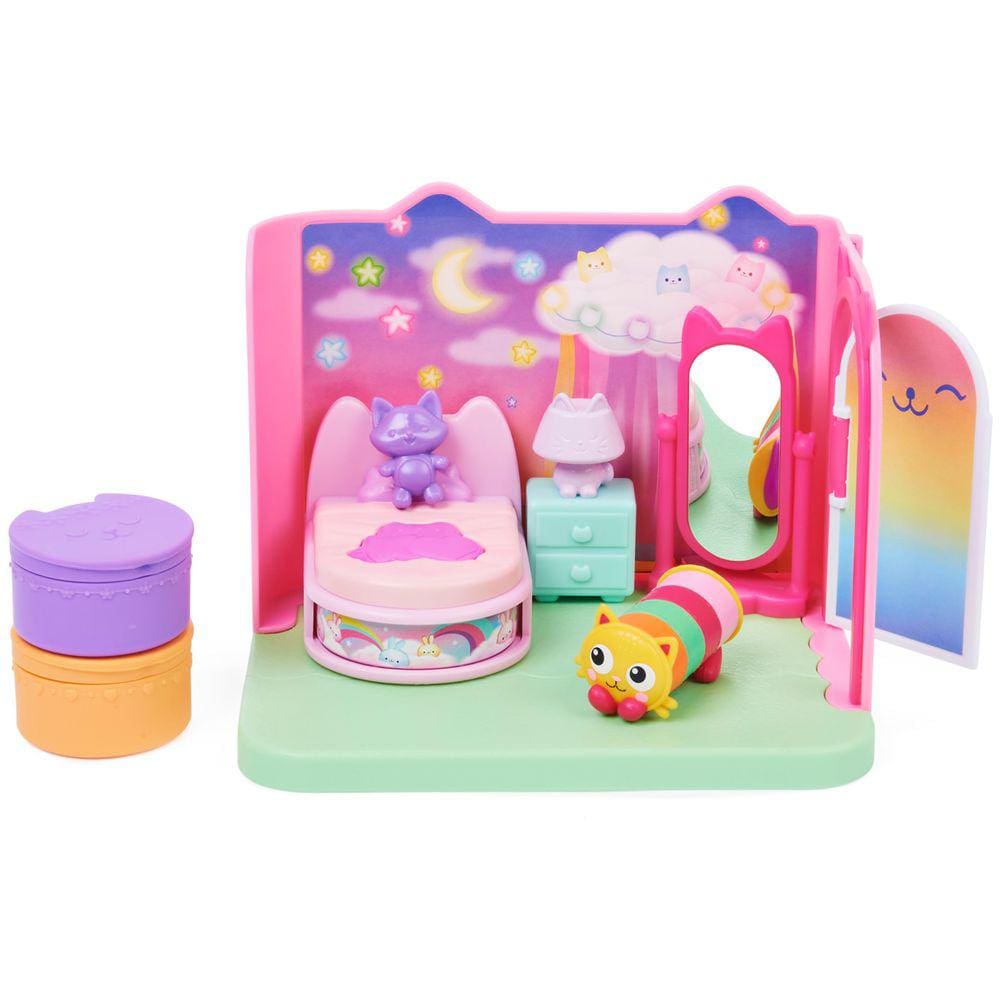 Conjunto de brinquedos de quarto Gabby`s Dollhouse Sweet Dreams