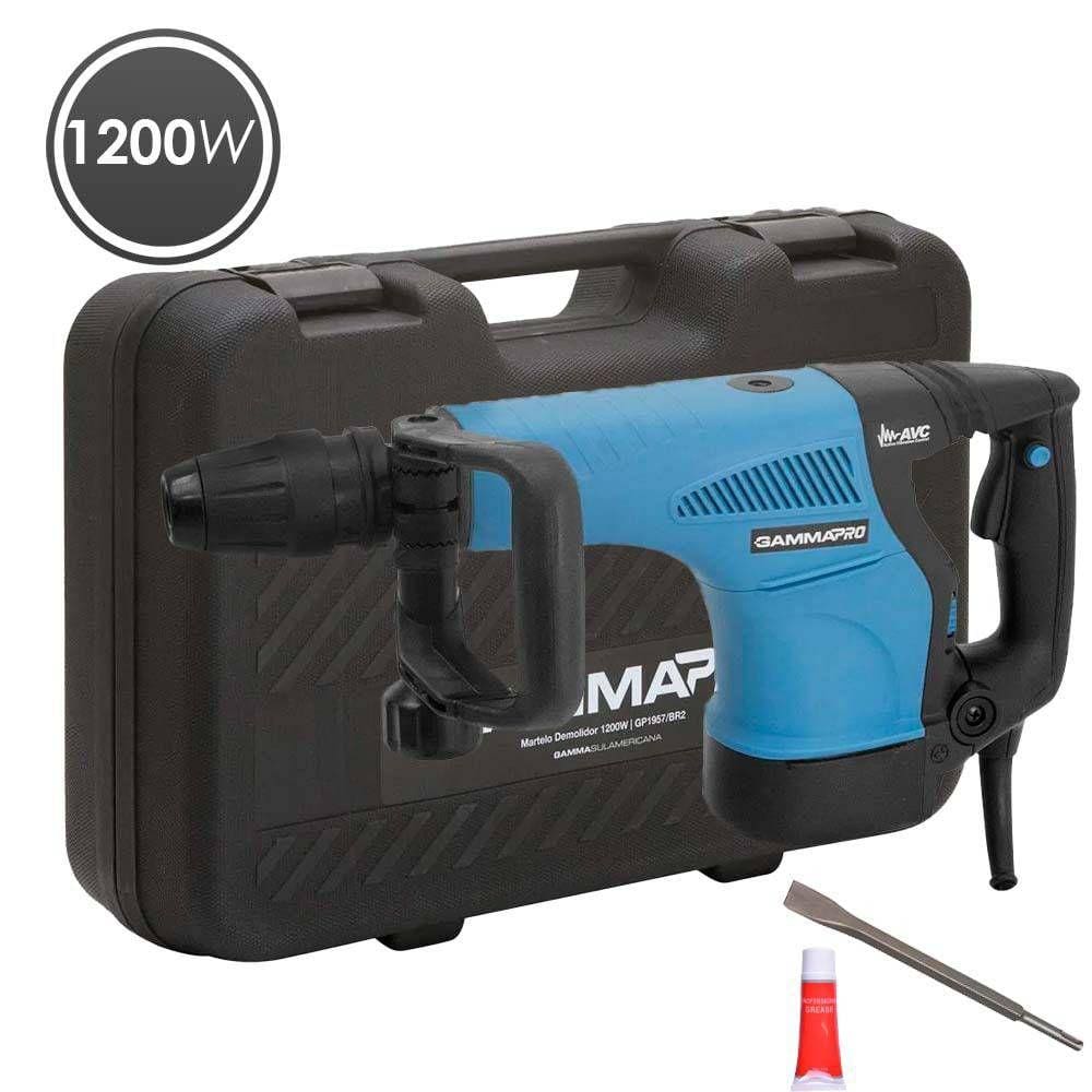 Martelete Demolidor 1200W 14J Sds-Max Gp1957 Gamma