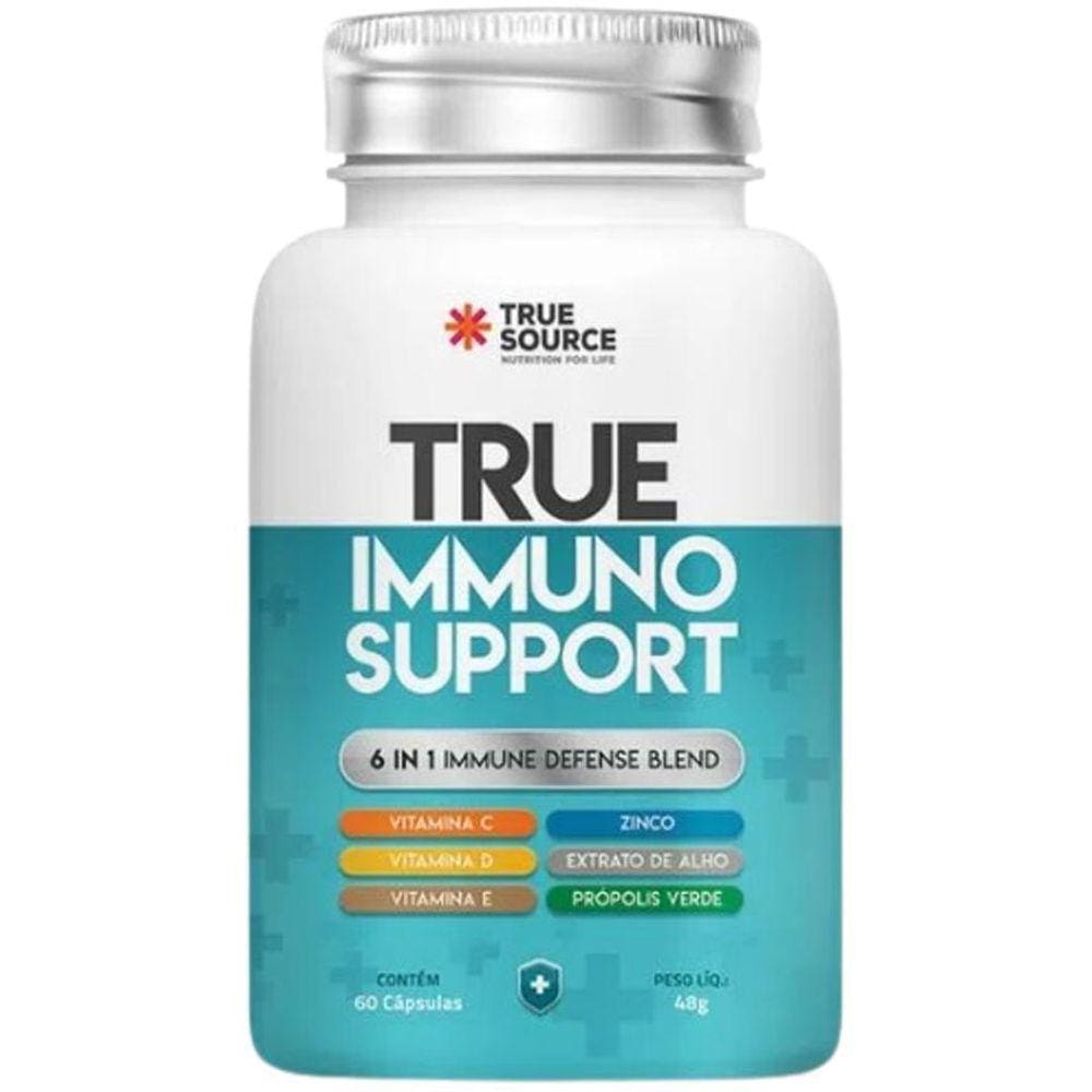Kit 2X: Immuno Support True Source 60 Cápsulas