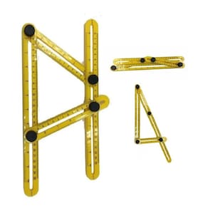 Regua Medidora Esquadro Multi Angulo 5213 Titanium