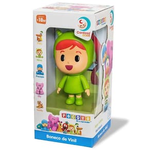 Boneco Nina Turma Pocoyo Brinquedo Infantil Em Vinil Macio Cardoso Toys