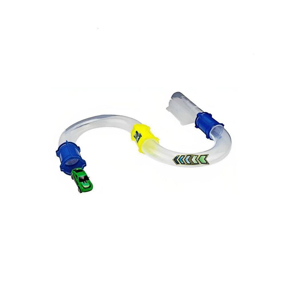 Pista Corrida Tubo Rancer Lancador Com Carrinho 18Pcs Bq-136