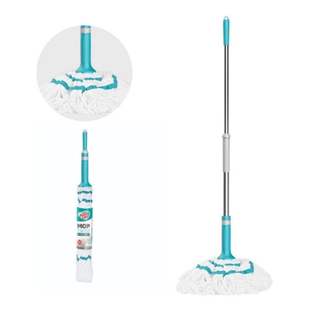 Mop Twist Auto Torcao Cabo Telescopio Verde Mop7498