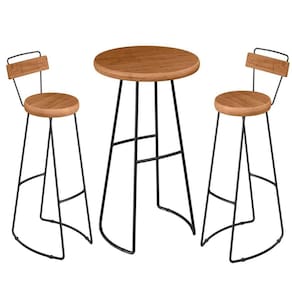 Conjunto Mesa Bistrô Com 2 Banquetas Aérea Gourmet York