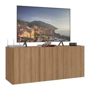 Rack Para Tv Até 32 Polegadas Com Suspenso Mp1066 Rustic Rustic