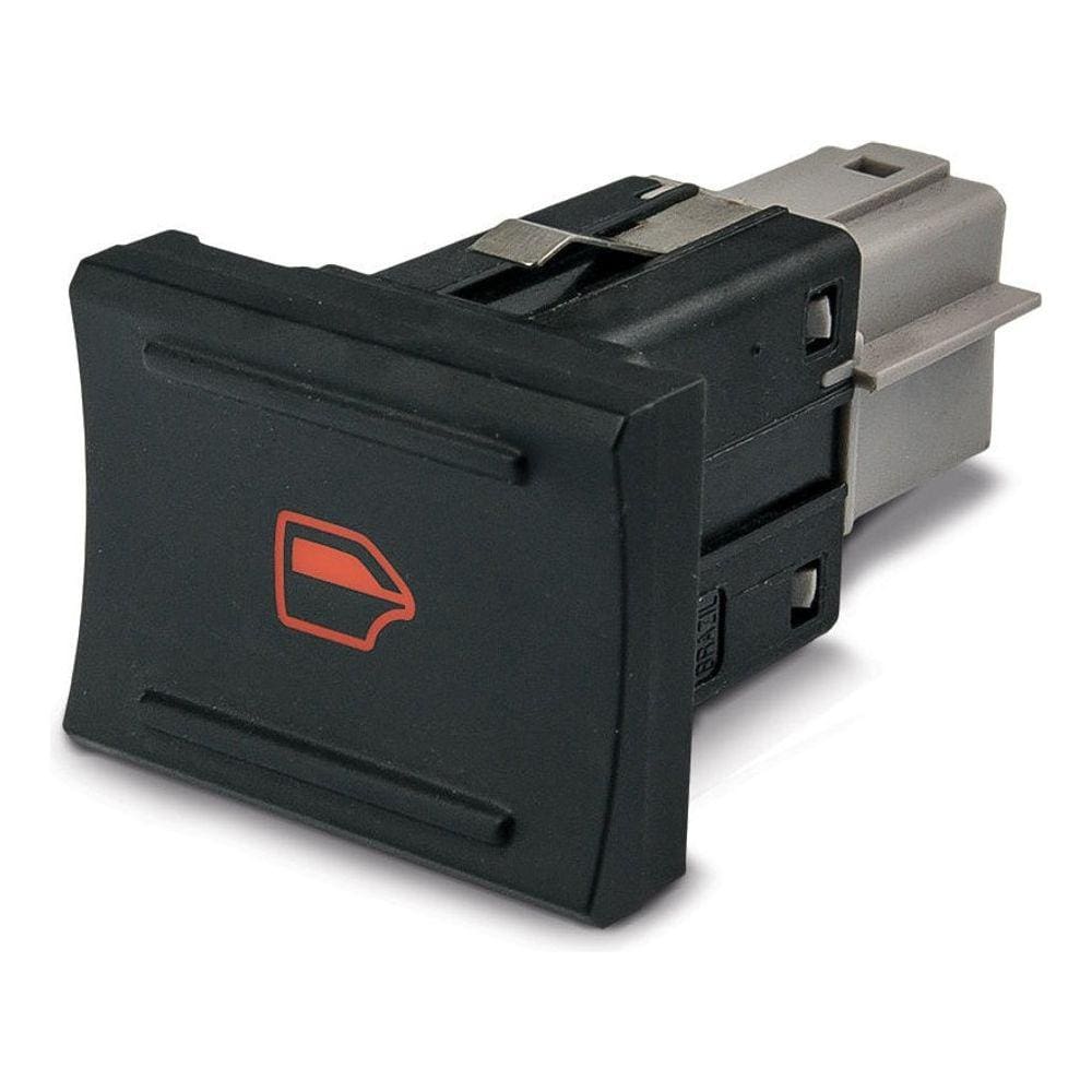 Botão de Vidro Eletrico Gol G6 Simples Preto LD Traseiro