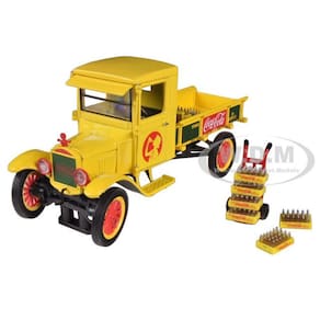 Miniatura 1/32 Ford Model TT 1923 Motor City Classic Amarelo