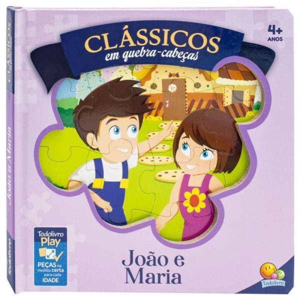 Clássicos Em Quebra-Cabeças: João E Maria