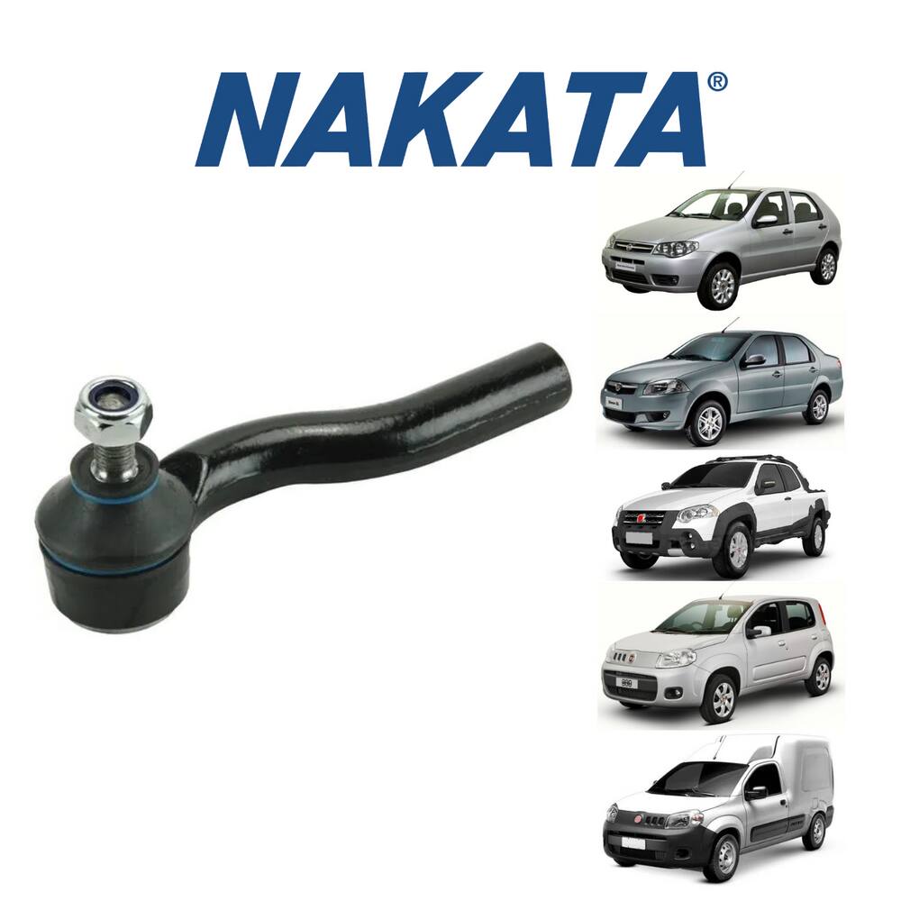 Terminal Direção Dianteiro Direito Fiat Palio 2010 A 2017 Nakata