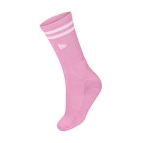 Meia New Era Listras Cano Alto 39 a 42 Rosa