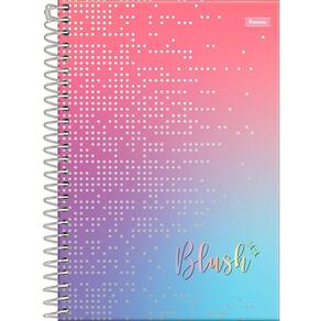 Caderno Espiral Foroni 1/4 Capa Dura Blush 80 Folhas - Embalagem com 5 Unidades