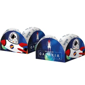 Porta Forminha Espacial Galaxia Com 50 Unidades