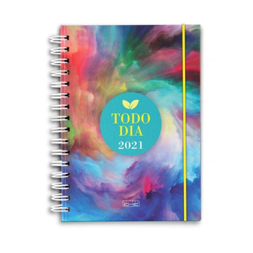 Agenda Todo dia wire-o capa dura 2021