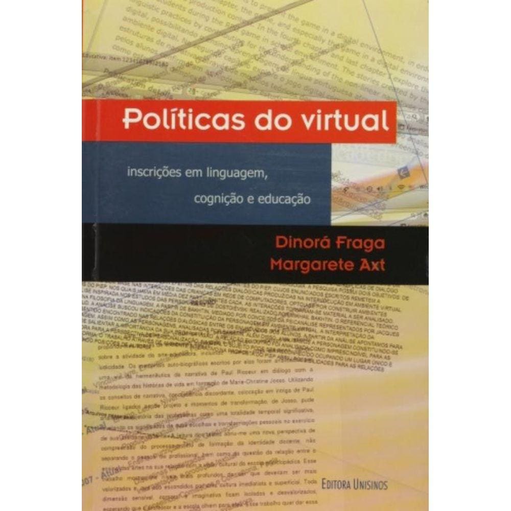 Politicas Do Virtual: Inscricoes Em Linguagem, Cog