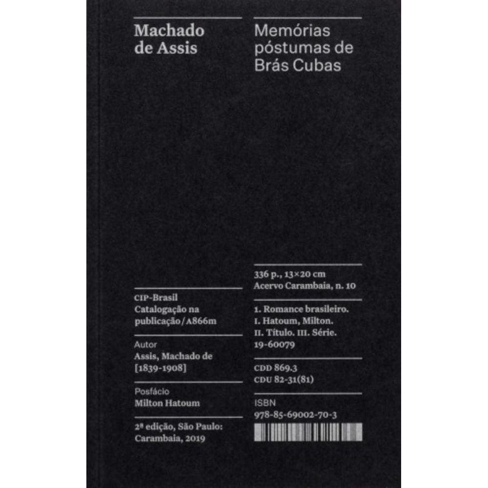 Memórias Póstumas De Brás Cubas - Coleção Acervo - Vol. 10