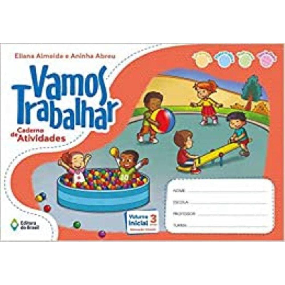 Vamos Trabalhar - Caderno De Atividades -  Volume