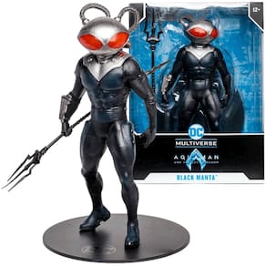 Boneco Black Manta Aquaman 2 McFarlane 12 Polegadas