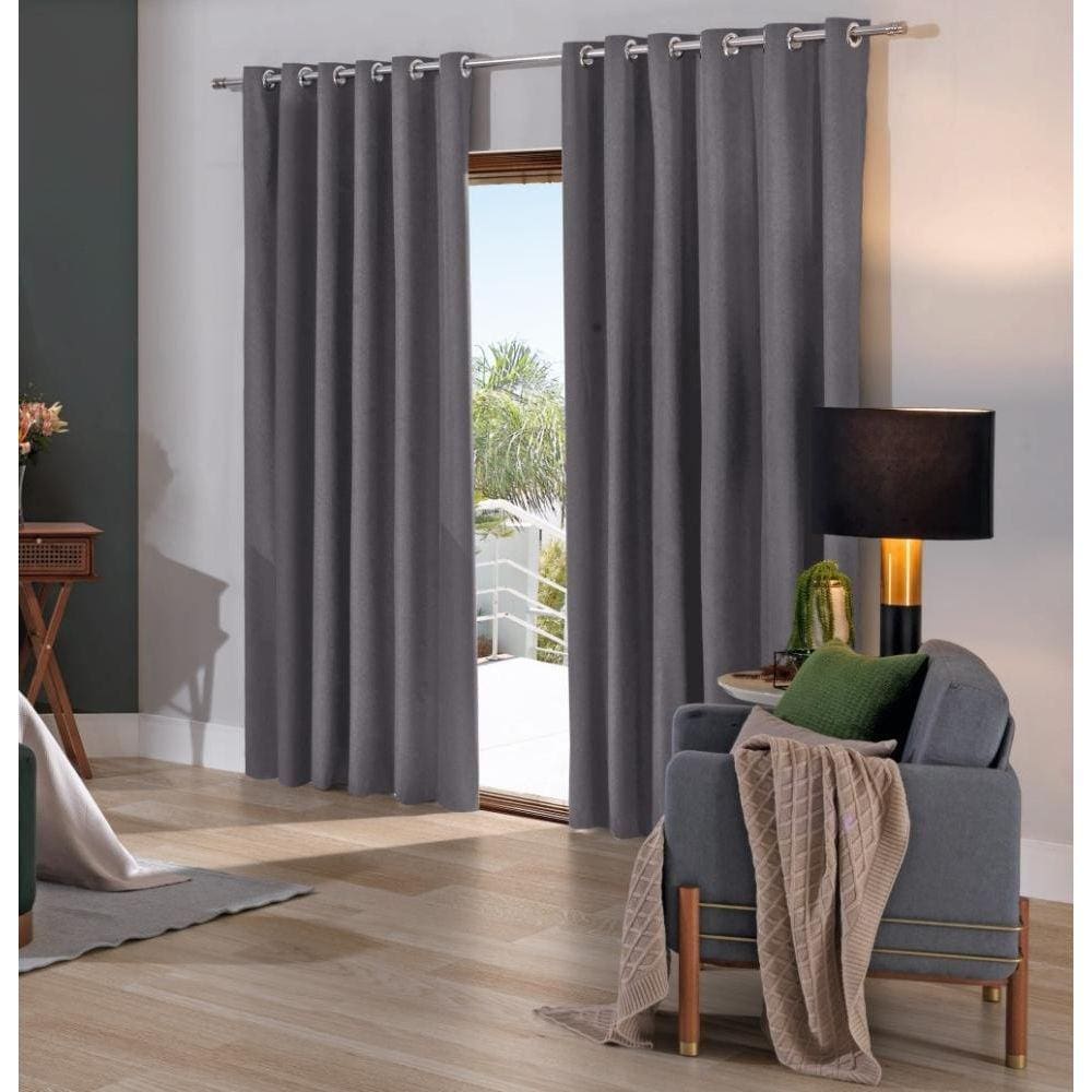 Cortina para Sala Quarto Corta Luz Blend 2,60m x 1,70m