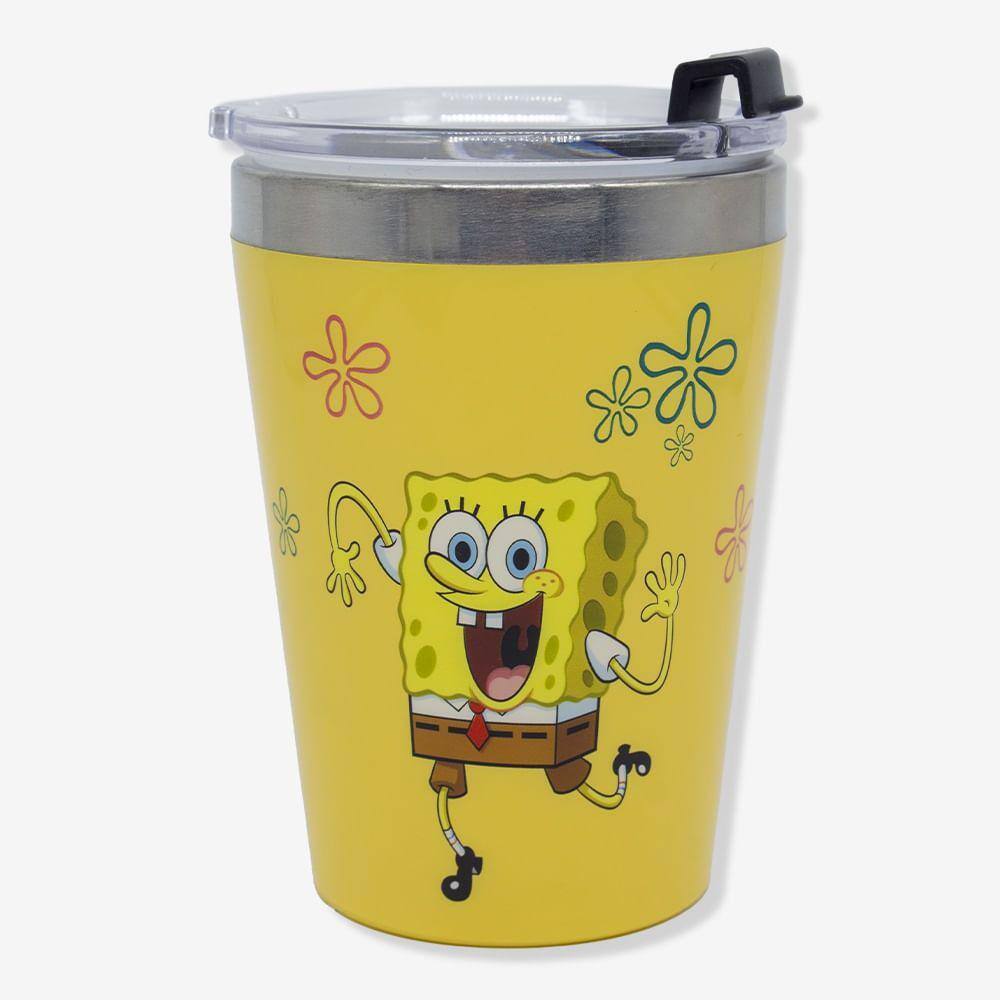Copo Viagem Snap 300Ml Bob Esponja - 10025278