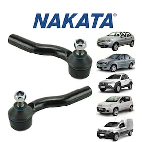 Terminal Direção Dianteiro Esquerdo+Direito Fiat Strada 2010 A 2018 Nakata