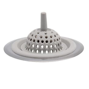 Ralo Para Pia Em Inox E Silicone Asa19014/Am