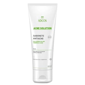 Adcos Sabonete Antiacne 120ml Reduz a Oleosidade da Pele 7897975694852 ADCOS