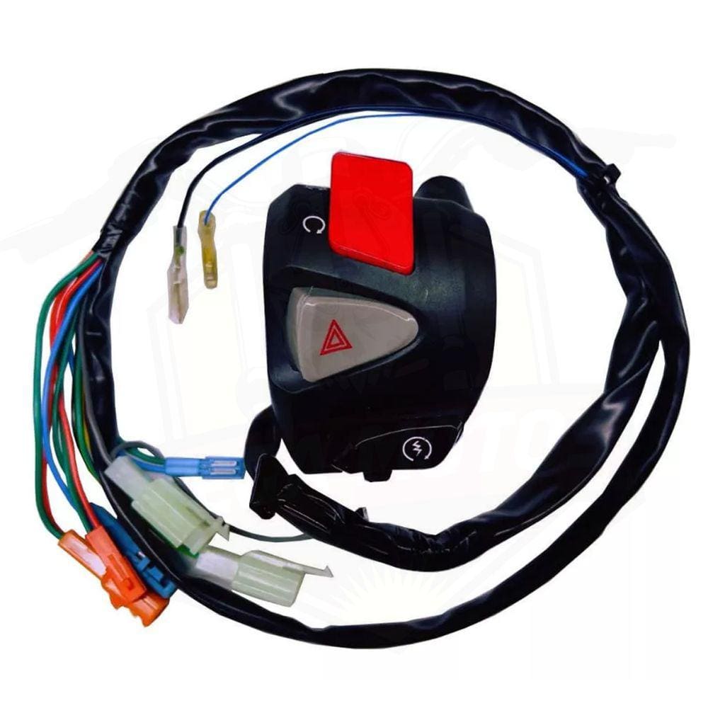 Punho Partida Cb 500 Adaptado Para Xre 190 2016-2021 Com Pisca Alerta