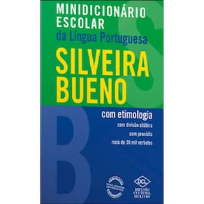 Minidicionário Escolar De Língua Portuguesa Com Etimologia