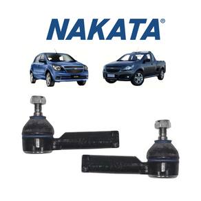 Terminal Dianteiro Direção Esquerdo+Direito Nakata Chevrolet Ágile 2010 A 2014