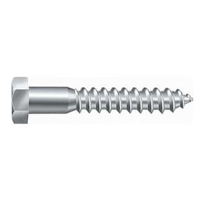 Parafuso sextavado com rosca soberba 1/4""x 55 ch.7/16"" nac - Ciser ou Belenus