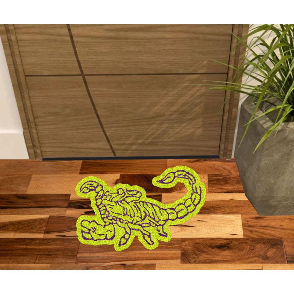 Tapete Escorpião Muito Resistente E Decorativo Grande.