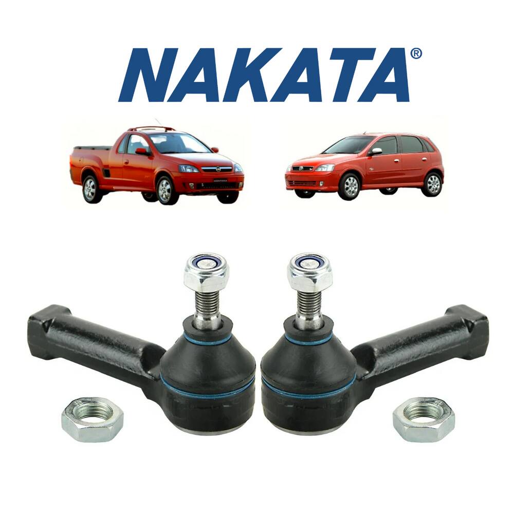 Terminal Dianteiro Direção Nakata Esquerdo+Direito Chevrolet Corsa 2002 A 2012