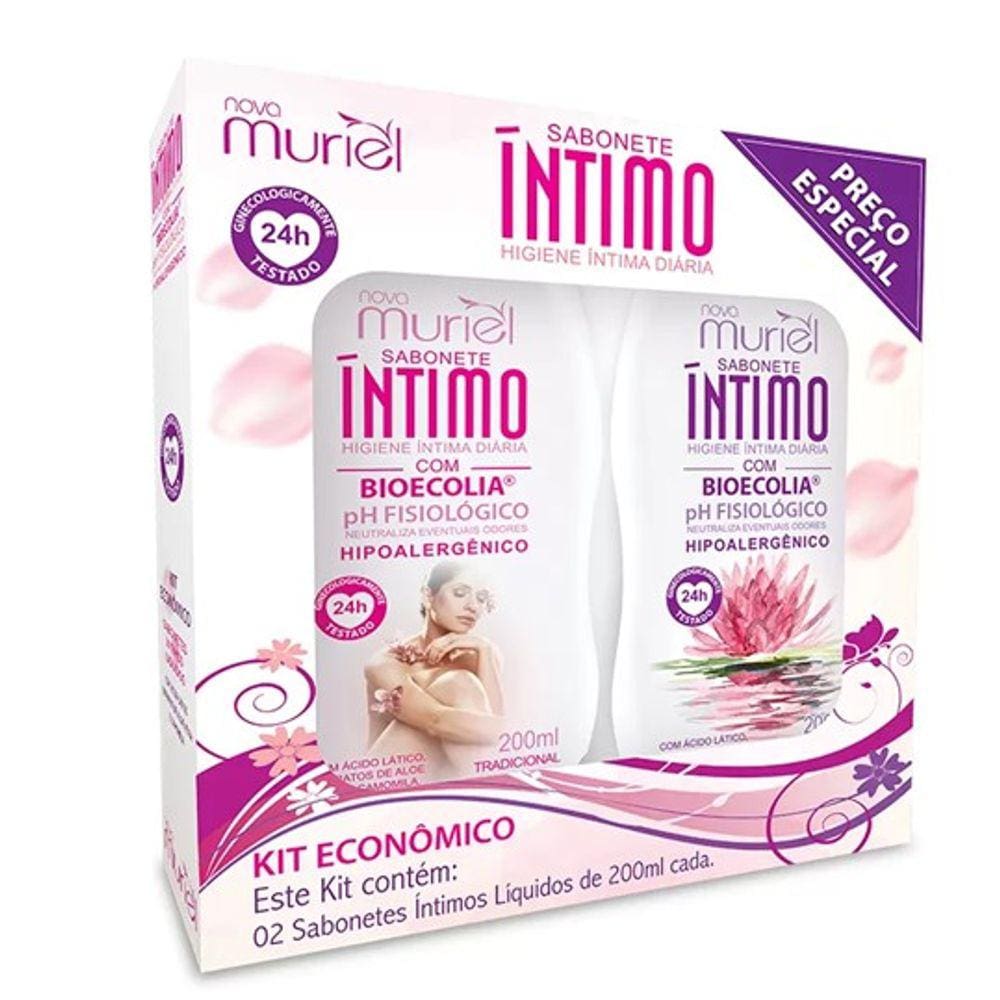Kit Sabonete Intimo Trad+Floral 200Ml Cada