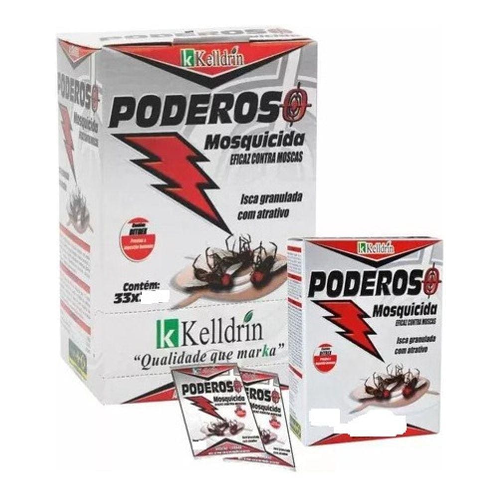 Mosquicida Poderoso Cx 33 Sachês De 25g