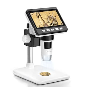 Microscópio de moedas Aopick LCD Digital 1000X 1080P USB Mac/Win