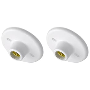 Kit 2 Plafons Led E27 G-Light Branco - 100w