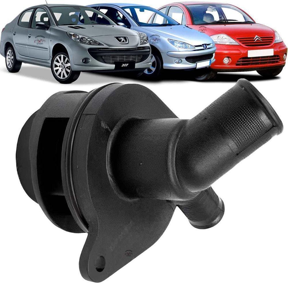 Conexão Carcaça Flange Bomba Água C3 206 Sw 207 1.4 Passion